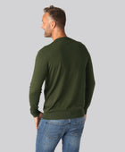 Bamboe gebreide truien in groen voor heren