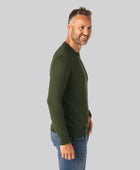 Bamboe gebreide truien in groen voor heren