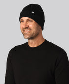 Bamboe hoed in zwart