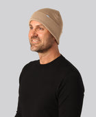 Bamboe hoed in beige