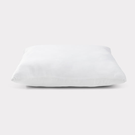 Bamboe kussen in wit van Bambuni