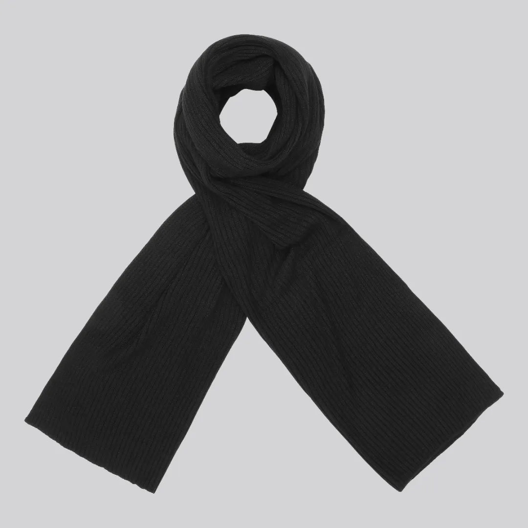 Bamboe sjaal in zwart