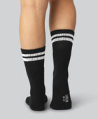 Bamboe tennissokken in zwart voor dames