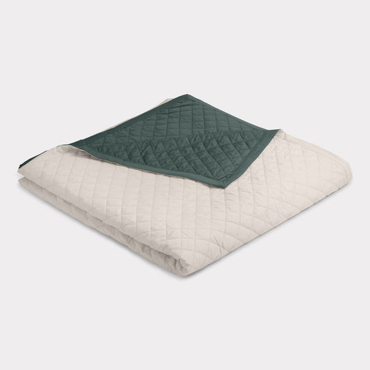 Bambuni bamboe sprei in groen/beige