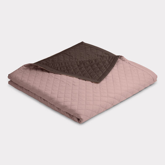 Bambuni bamboe sprei in kastanjebruin/oudroze