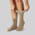Bamboe sokken zonder elastiek in beige voor dames