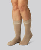 Bamboe sokken in beige voor dames