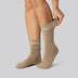 Bamboe sokken in beige voor dames