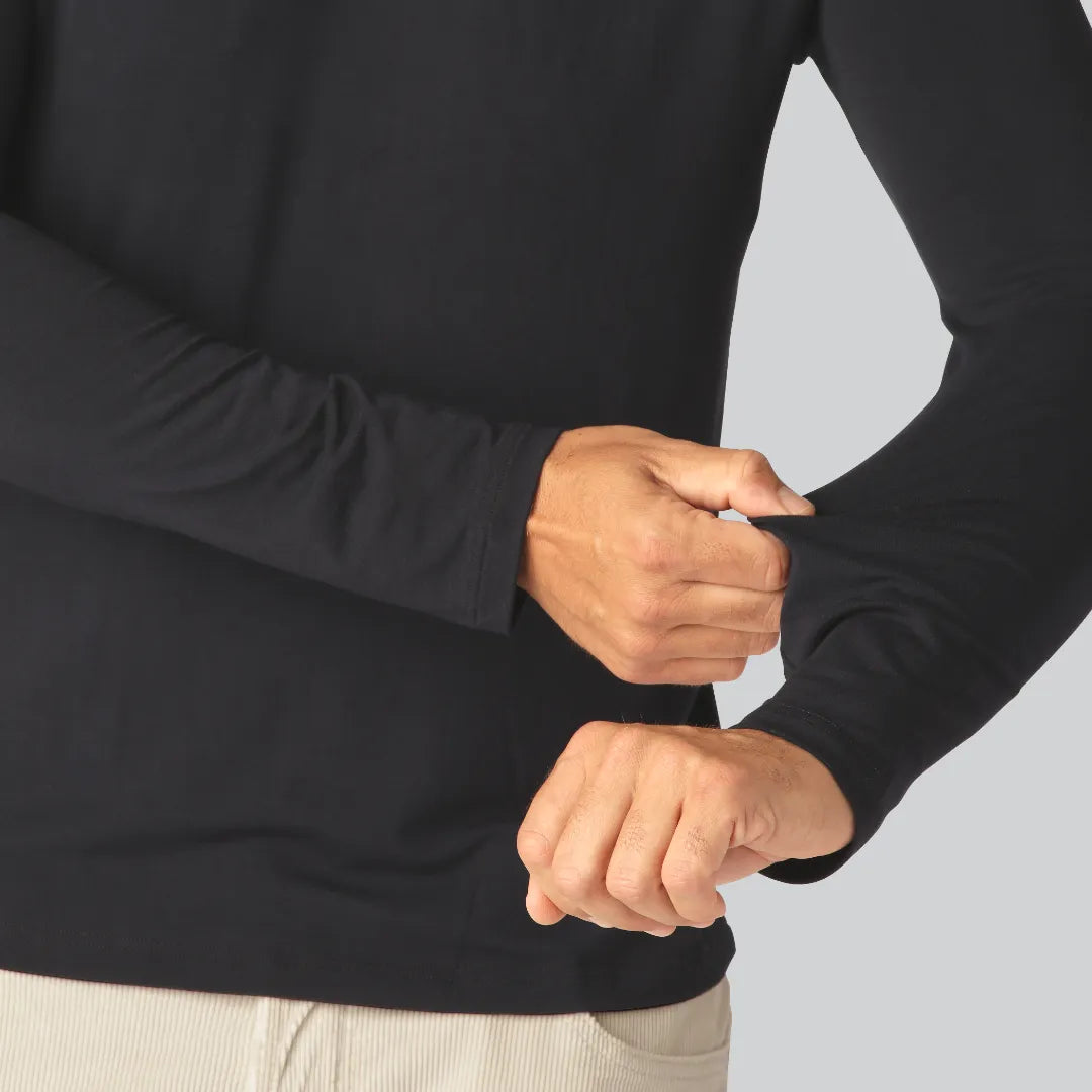 Bamboe coltrui in marineblauw voor heren