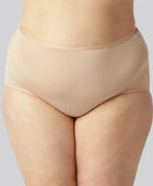 Bamboe maxi slip in beige