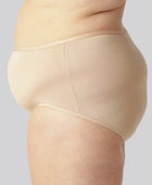 Bamboe maxi slip in beige