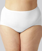 Bamboe maxi slip in wit