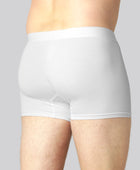 Bamboe onderbroek in wit met witte elastische band voor heren