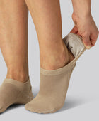 Bamboe sokjes in beige voor dames