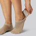 Bamboe sokjes in beige voor dames