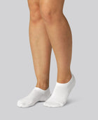 Bamboe sokjes in het wit voor dames