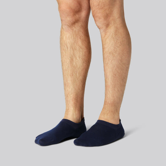 Bamboe sokjes in marineblauw voor heren