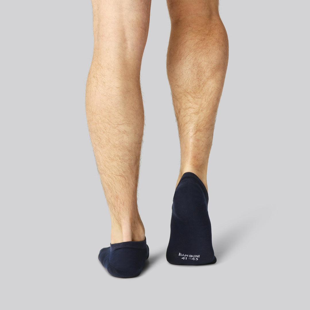 Bamboe sokjes in marineblauw voor heren