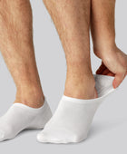 Bamboe sokjes in het wit voor heren