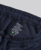 Bamboe shorts in marineblauw voor heren