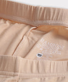 Beige bamboe shorts voor dames van Bambuni