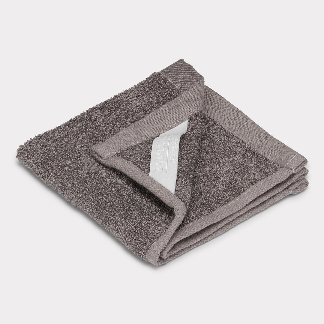 Bambuni washandje in antracietgrijs 25x25