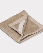 Bambuni washandje in zandkleur 25x25