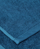 Bambuni washandje in petrolkleur 25x25