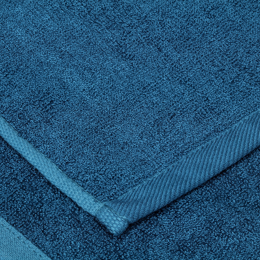 Bambuni washandje in petrolkleur 25x25