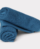 Bambuni washandje in petrolkleur 25x25