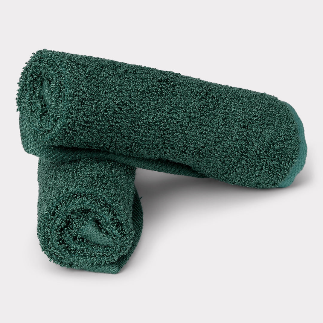 Bambuni washandje in groen 25x25